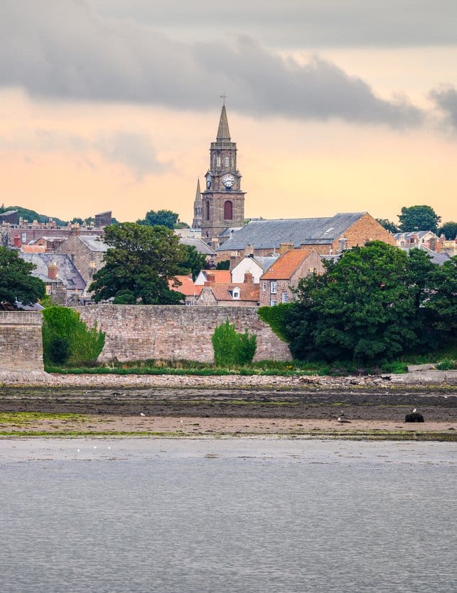 Berwick upon Tweed Town Map